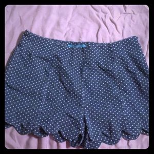 Cute scalloped shorts